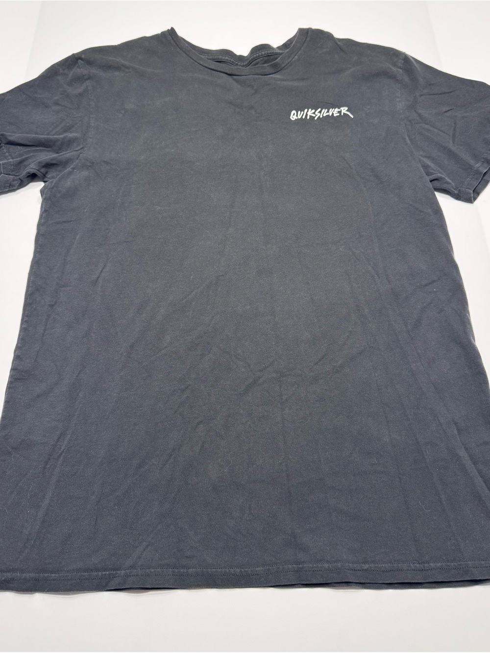 Quiksilver Black Short Sleeve Logo T-Shirt